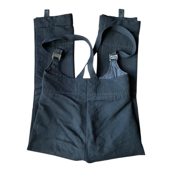 Profile vintage black bib snow pant bib men size 36 tall - Picture 4 of 9